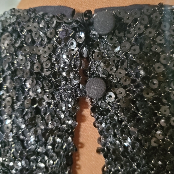 NBD NWT Black sequin top - Picture 5 of 7